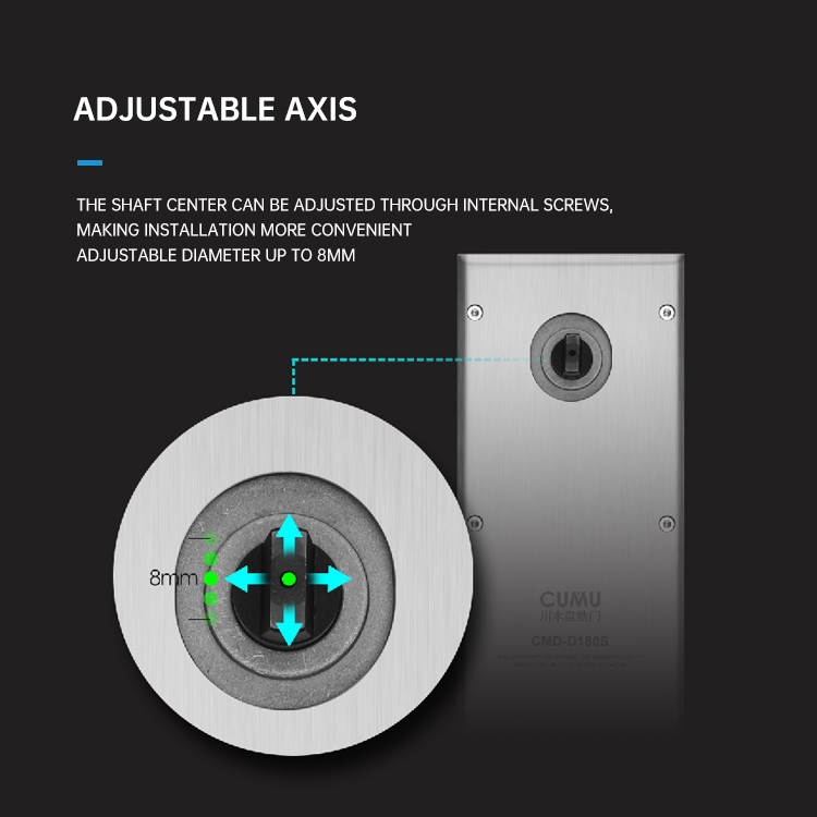 Automatic floor spring D180S 6X Automatic floor spring D180S 6X