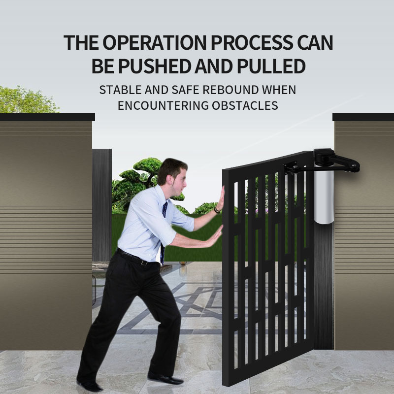Outdoor Waterproof Curved Arm Automatic Gate Opener CMD-W200