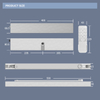 Hidden Automatic Swing Door Opener CMD-V8