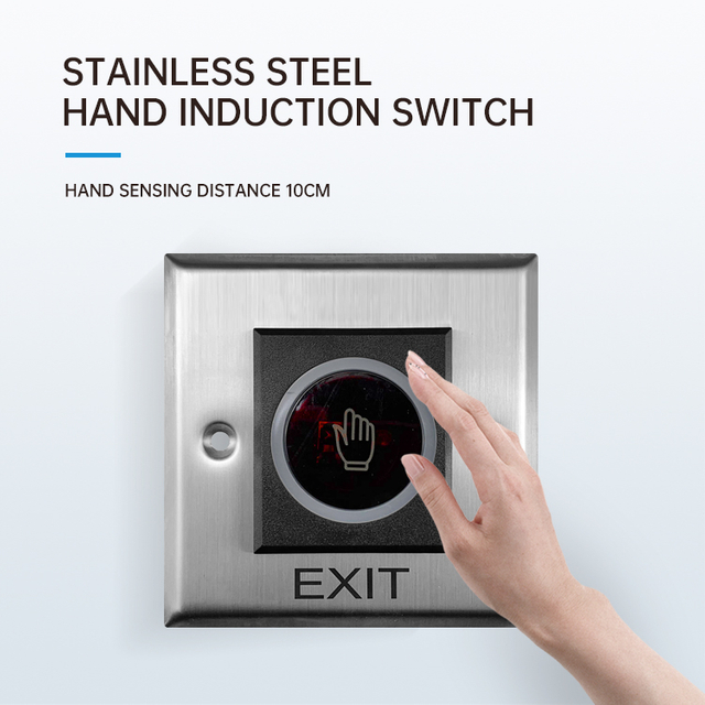 Contact-free Infrared Sensor Switch Button for Automatic Doors CMD-806