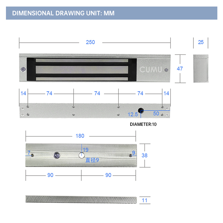 Magnetic lock 9