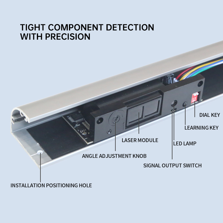 Automatic door infrared laser safety light curtain 8X