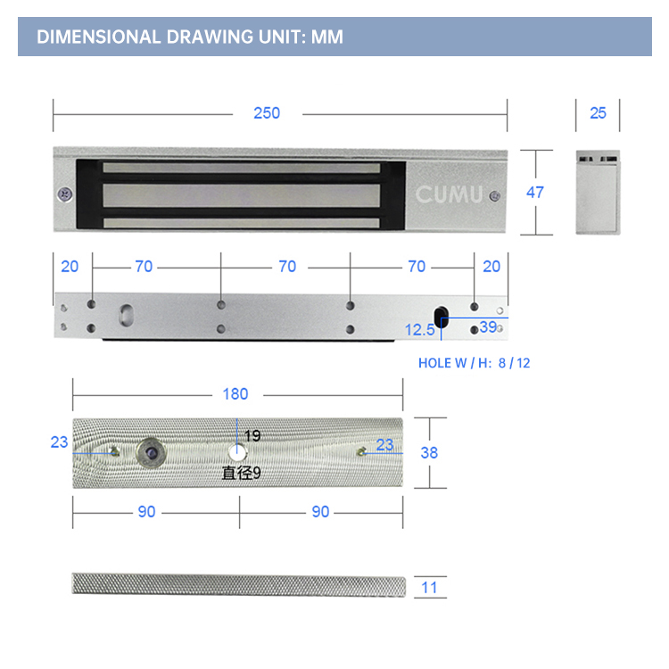 Magnetic lock 11