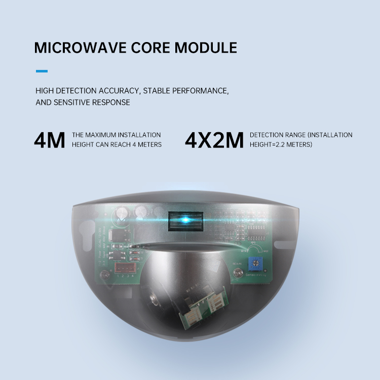 Universal automatic door microwave sensor CMD-204G