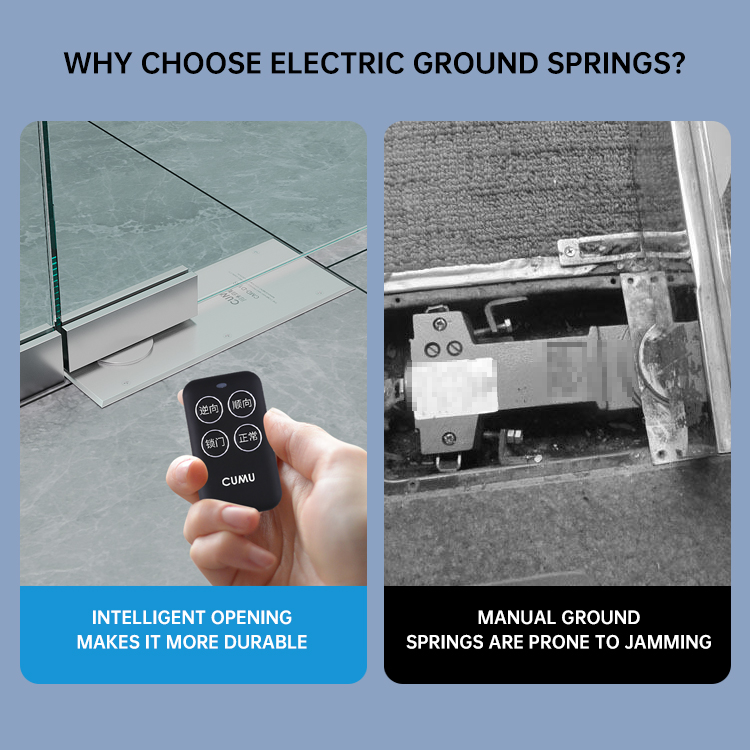 Hidden Electric Floor Spring D200S