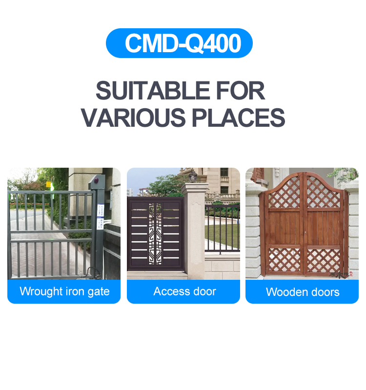 Crank arm automatic gate swing opener Q400-3X