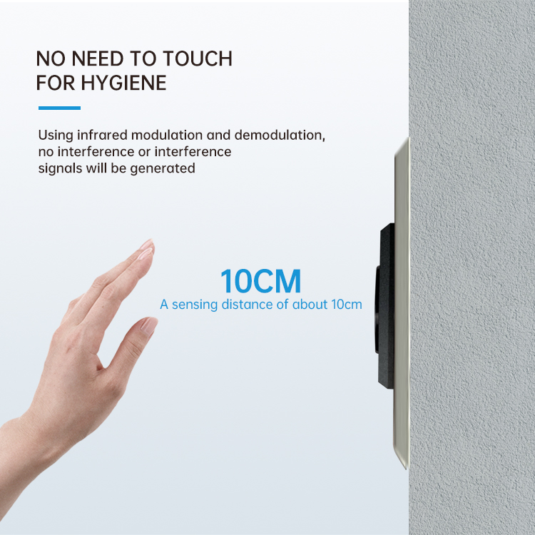 Contact-free Infrared Sensor Switch Button for Automatic Doors CMD-806