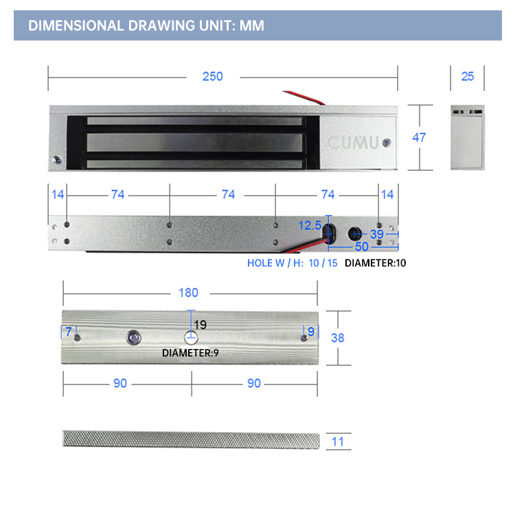 Magnetic lock 13