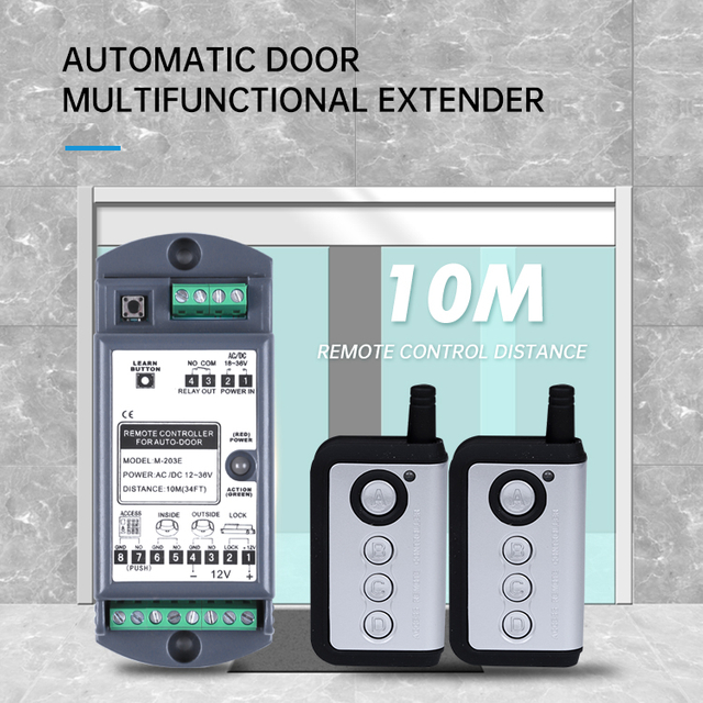 Multifunctional Extender Remote Control Suitable For Panasonic Automatic Doors