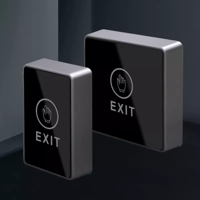 Rectangular Square Automatic Door Entry And Exit Touch Switch Panel Button
