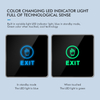 Rectangular Square Automatic Door Entry And Exit Touch Switch Panel Button