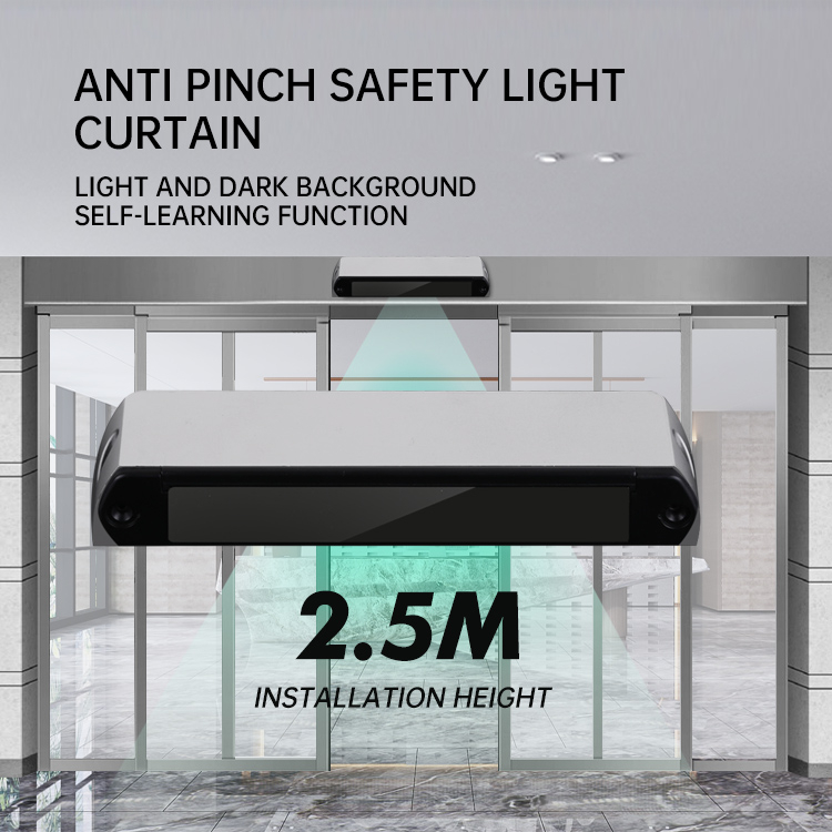 Automatic Sliding Door Safety Light Curtain Anti-pinch Infrared Sensor