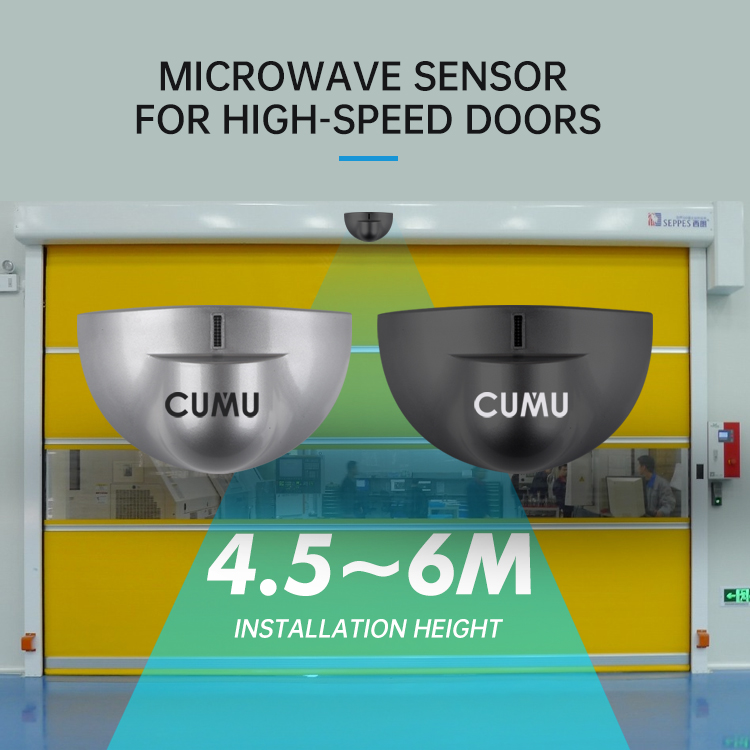Automatic Sliding Door Electric Fast Door 24g Microwave Sensor